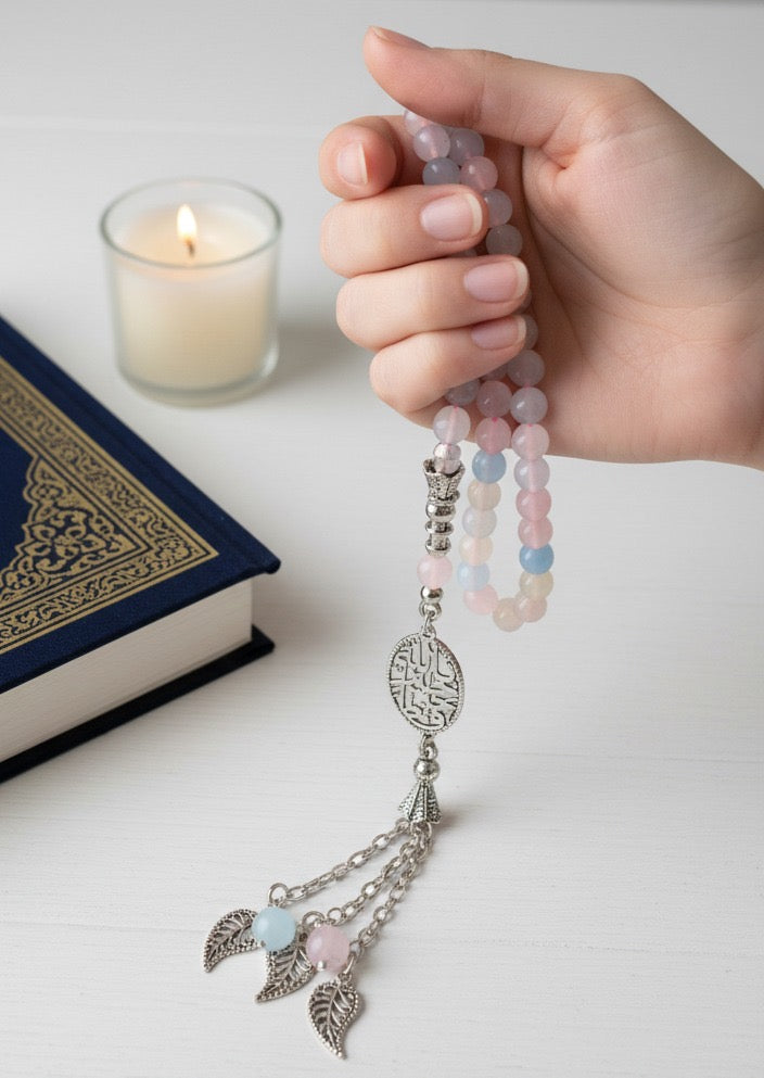 Delicate Rosary - Agate Stones