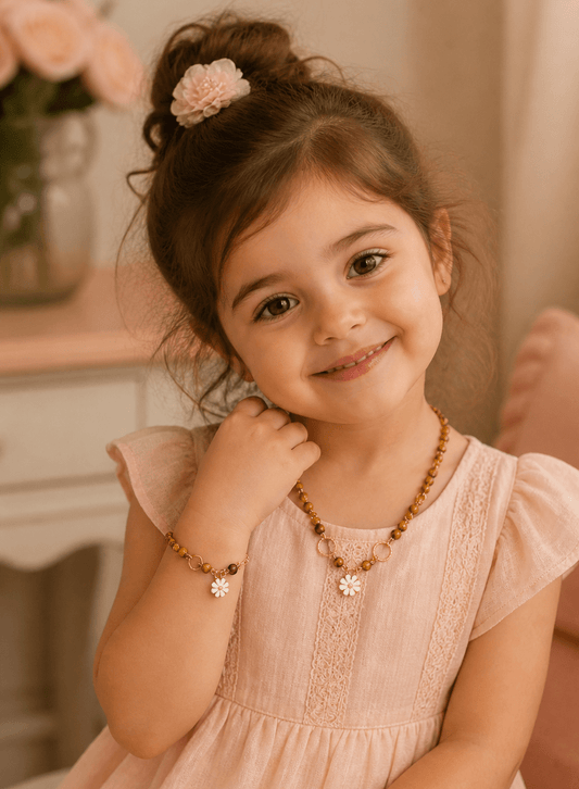 Rosey Kids Set - Alabaster Stone