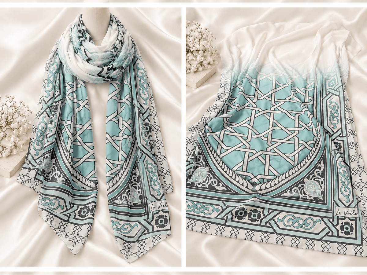 Hanem Scarf - Crepe Chiffon
