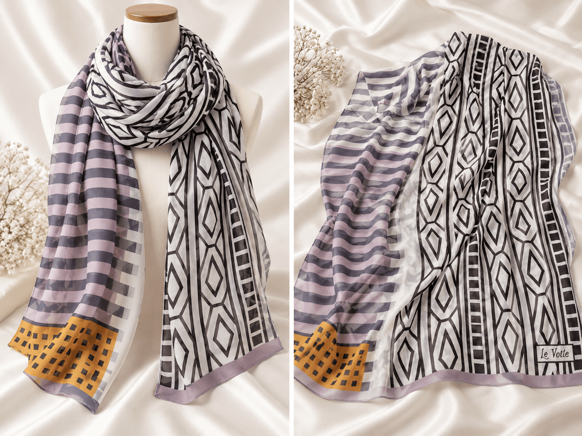 Koky Scarf - Crepe Chiffon