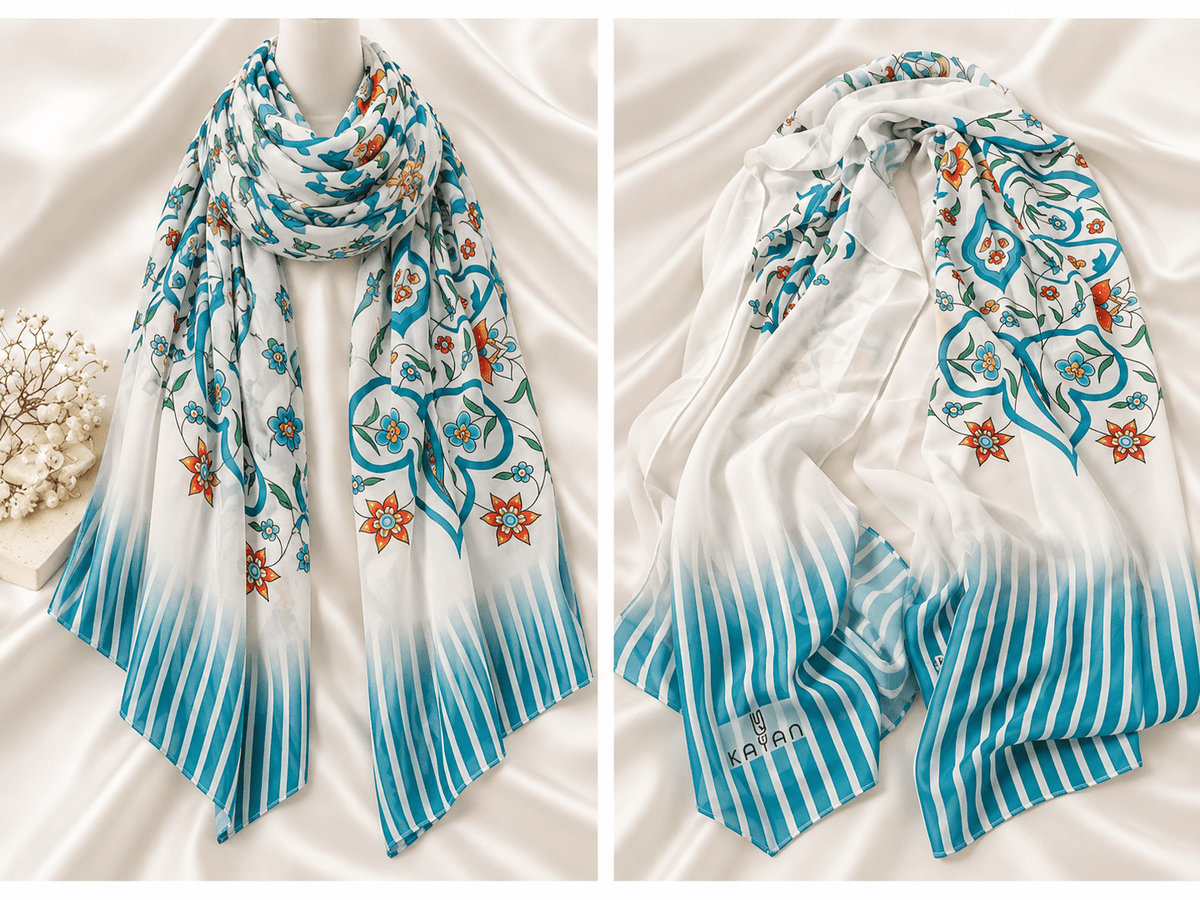 Asmaa Scarf - Crepe Chiffon