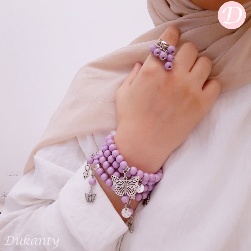 Purple Butterfly Set