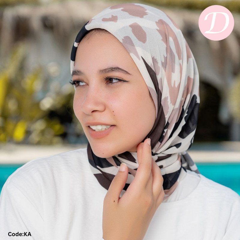 Gana Scarf - Digital Chiffon