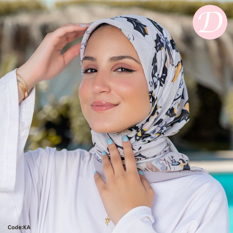 Salma Scarf - Digital Chiffon