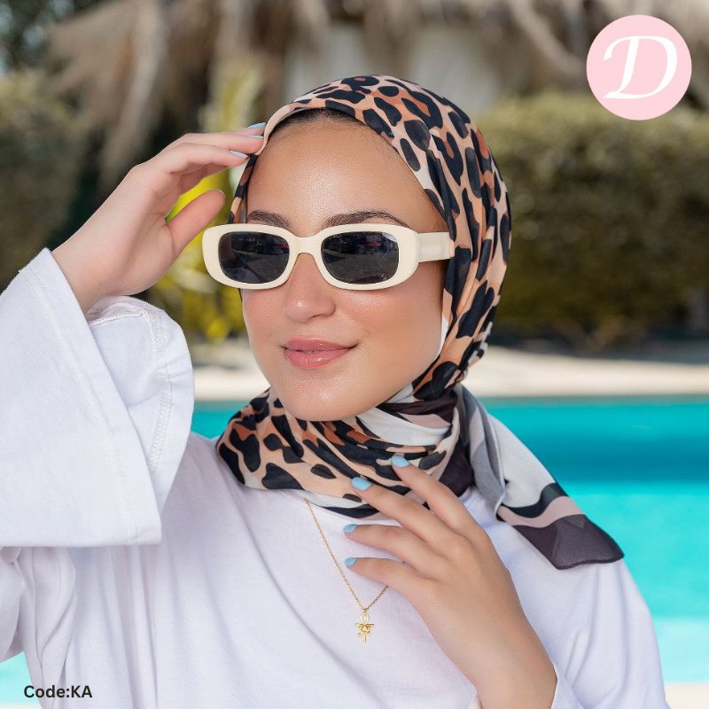 Basma Scarf - Digital Chiffon