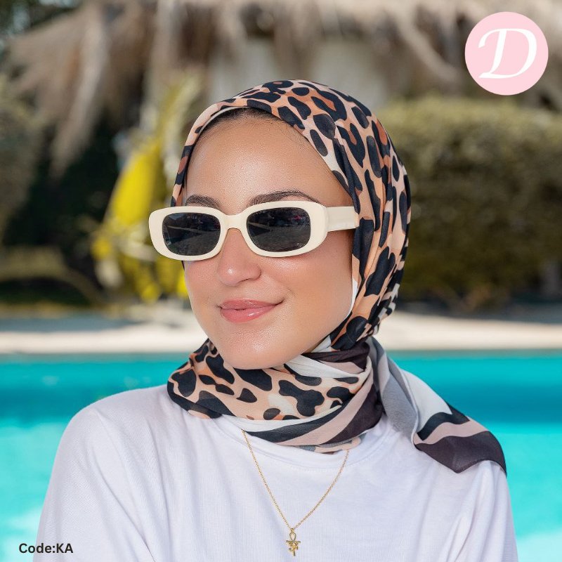 Basma Scarf - Digital Chiffon