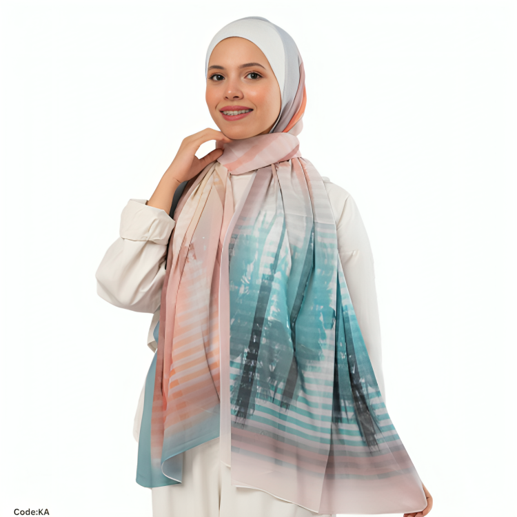 Ayat Scarf - Crepe Chiffon