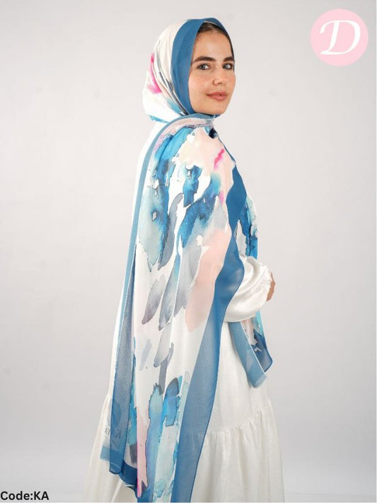 Hayam Scarf - Crepe Digital