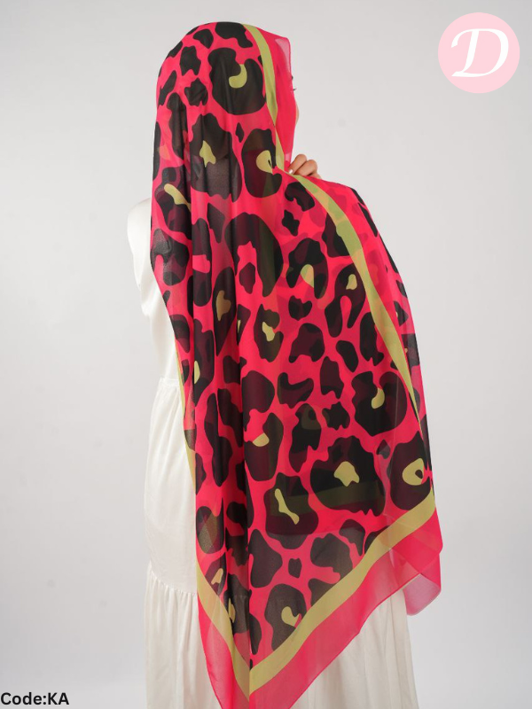 Yomna Scarf - Crepe Digital