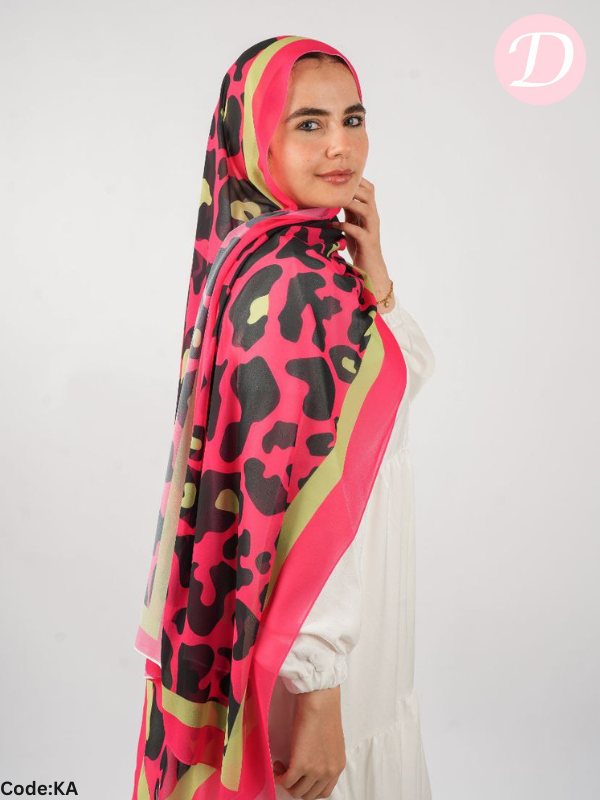 Yomna Scarf - Crepe Digital