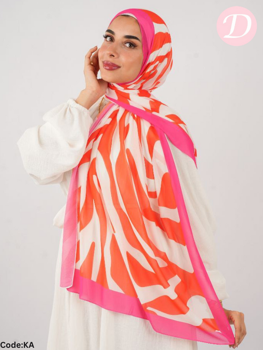 Maram Scarf - Crepe Digital