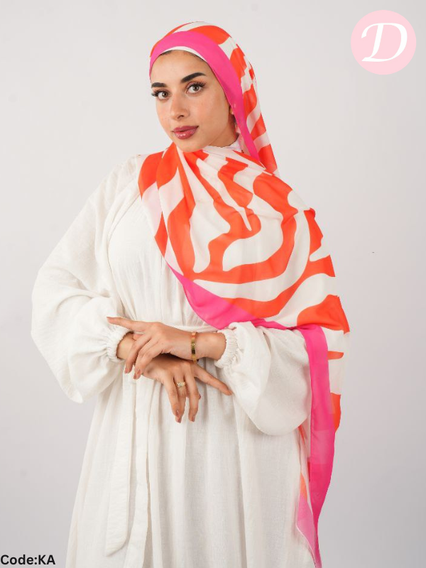 Maram Scarf - Crepe Digital