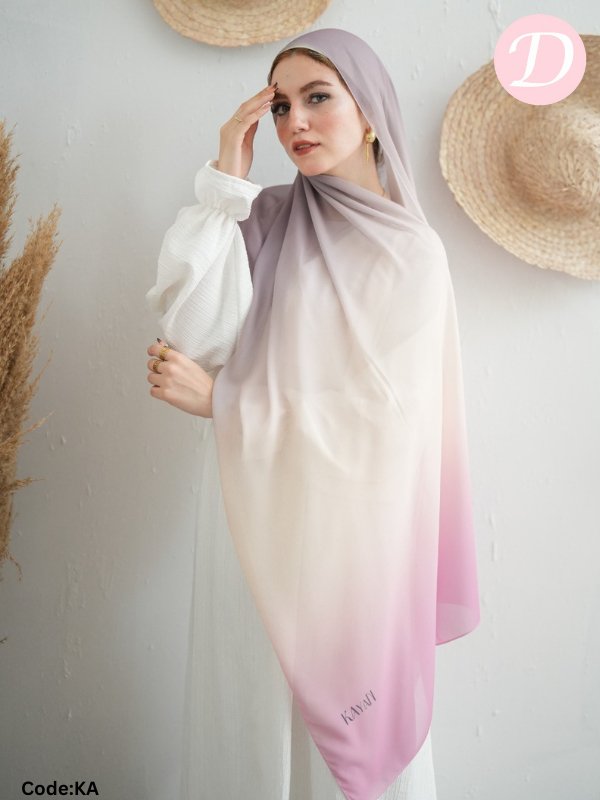 Arwa Scarf - Crepe Digital