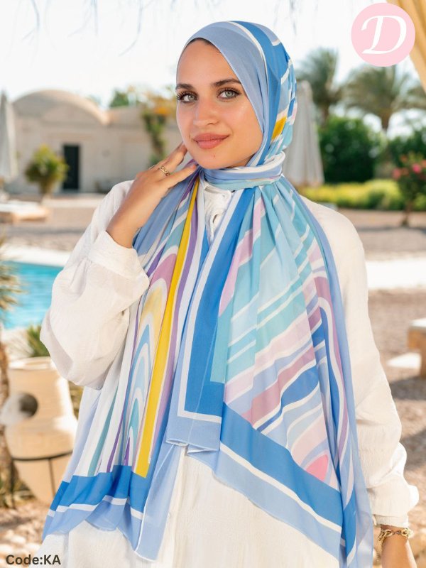 Emely Scarf - Crepe Chiffon