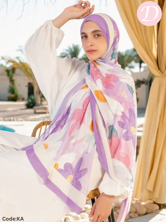 Ashley Scarf - Crepe Chiffon