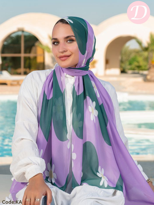 Tiffany Scarf - Crepe Chiffon