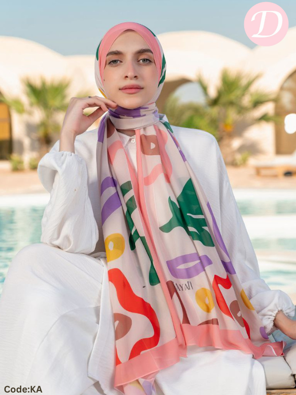 Sally Scarf - Crepe Chiffon