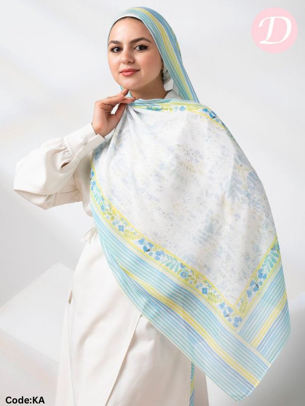 Basma Scarf - Crepe Digital