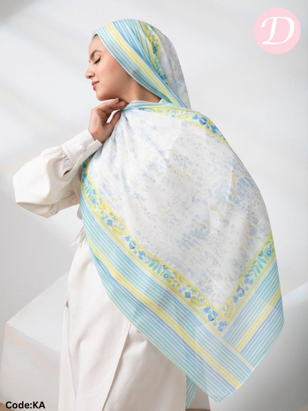 Basma Scarf - Crepe Digital