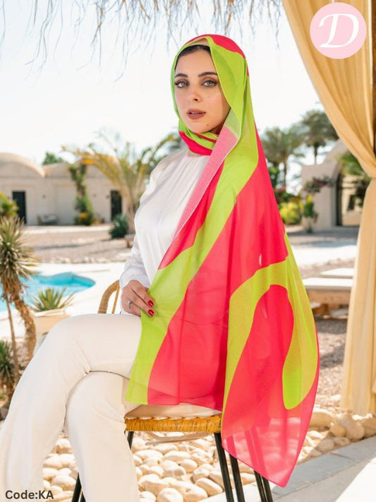 Olivia Scarf - Crepe Chiffon