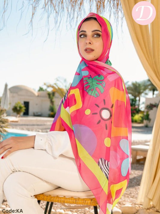 Joanna Scarf - Crepe Chiffon