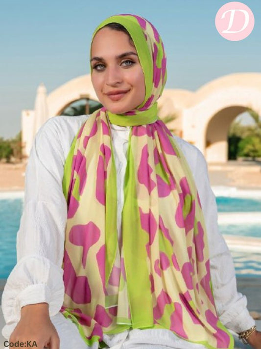 Diana Scarf - Crepe Chiffon