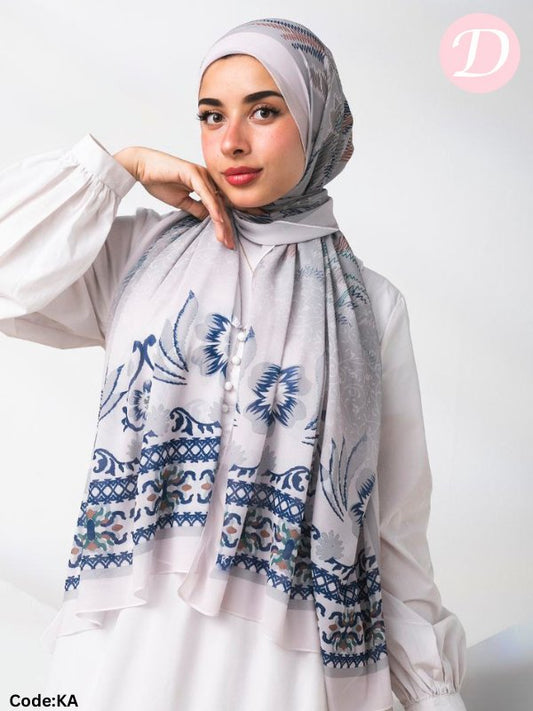 Dasha Scarf - Crepe Digital