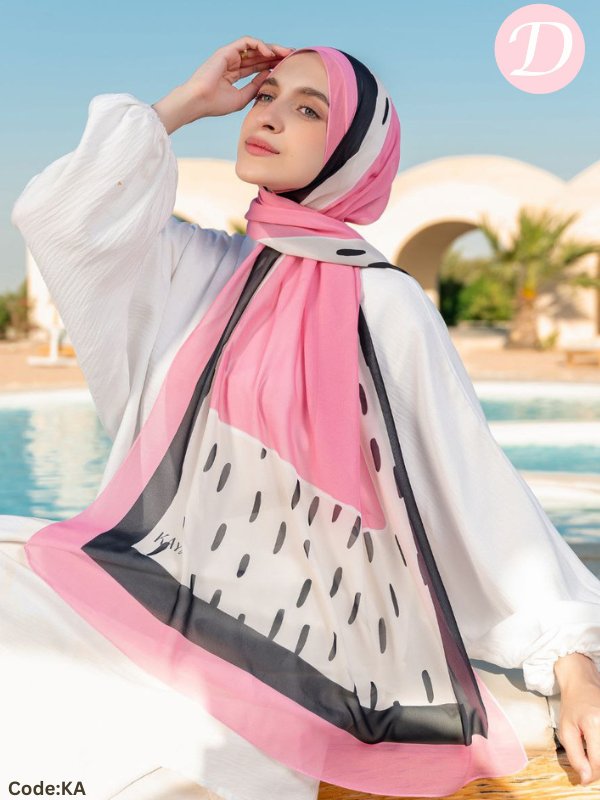 Nadine Scarf - Crepe Chiffon