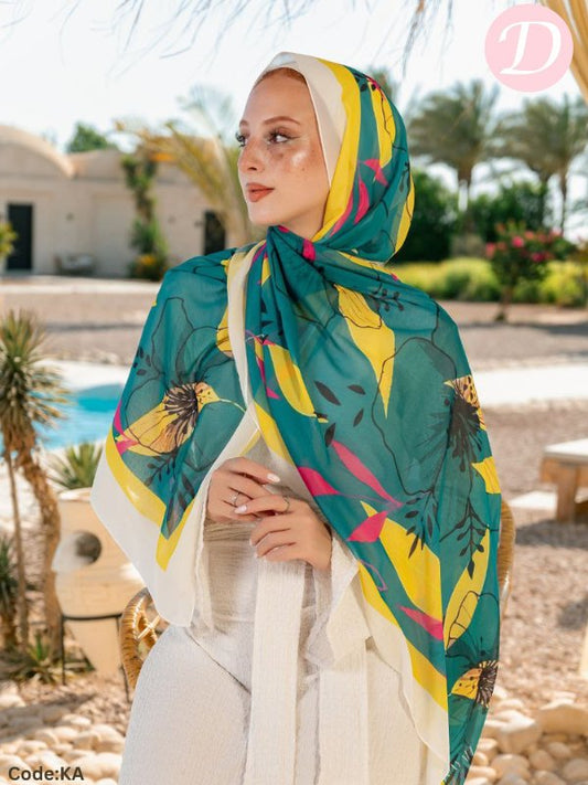 Emily Scarf - Crepe Chiffon