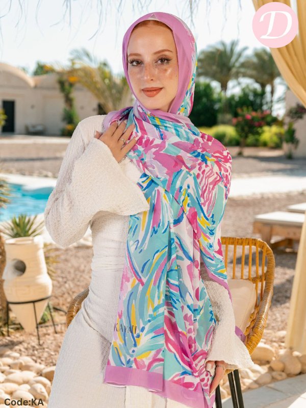 Merry Scarf - Crepe Chiffon