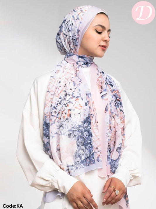 Olivia Scarf - Crepe Digital