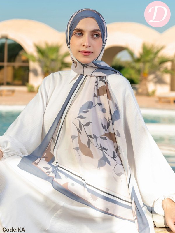 Eva Scarf - Crepe Chiffon