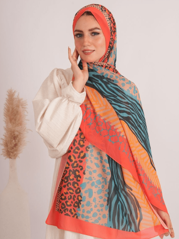 Lara Scarf - Crepe Digital