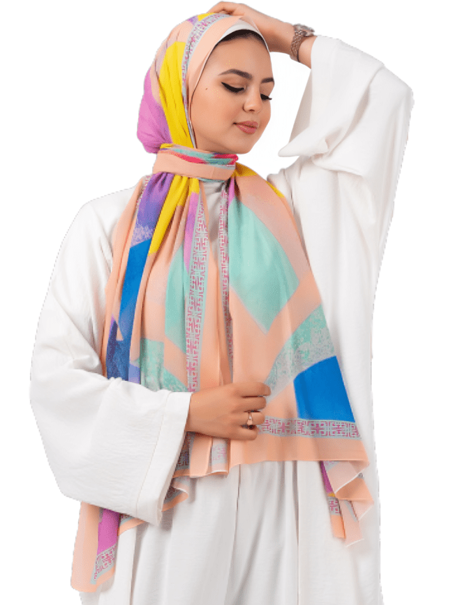 Wessam Scarf - Crepe Digital