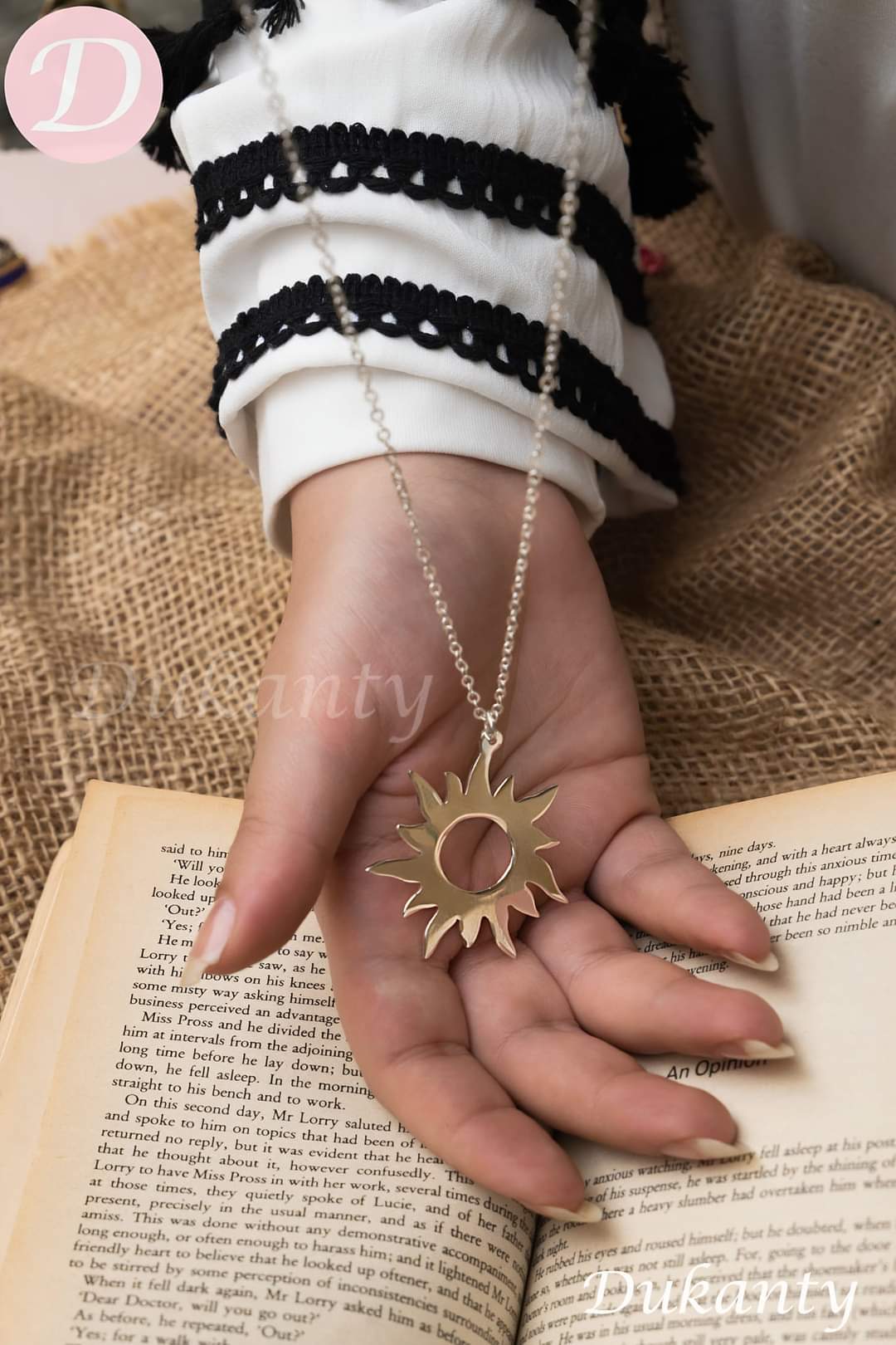 Rapunzel Necklace - Silver Plated