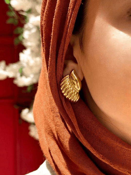 Khadija Earrings - Stainless Steel