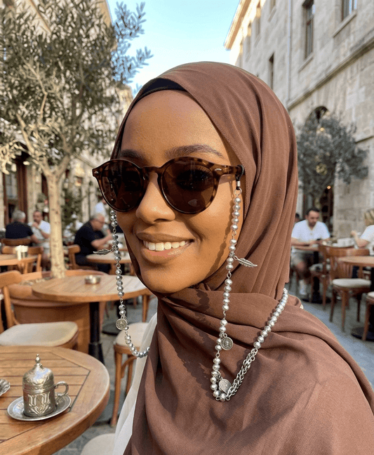 Abrar Glasses Chain - Crystal