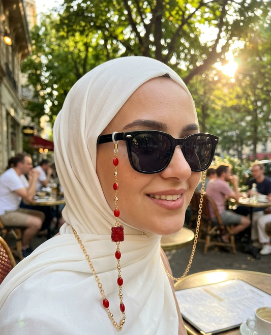 Sham Glasses Chain - Chinese gold chain