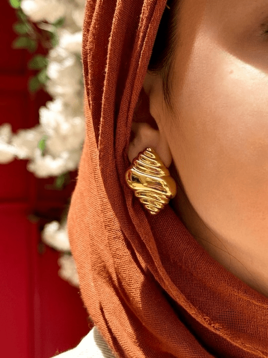 Fatma Earrings - Stainless Steel