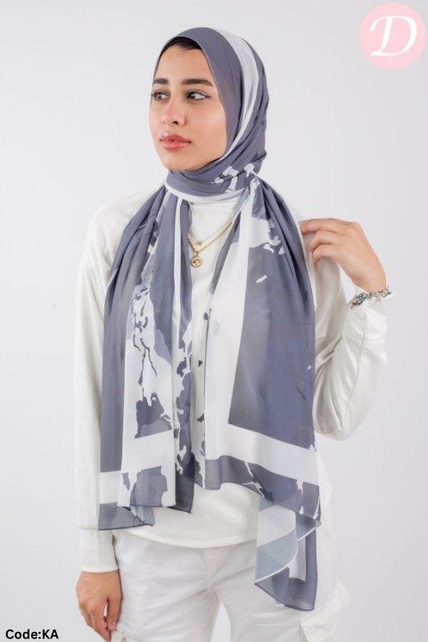 Tema Scarf - Crepe Digital