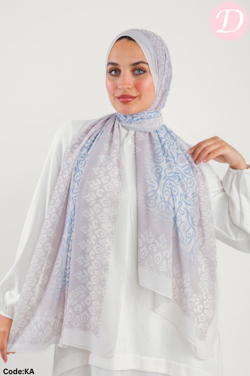 Arsilia Scarf - Crepe Digital