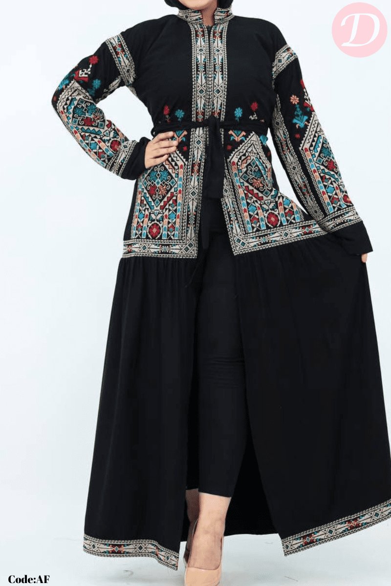 Asma Abaya - Crepe