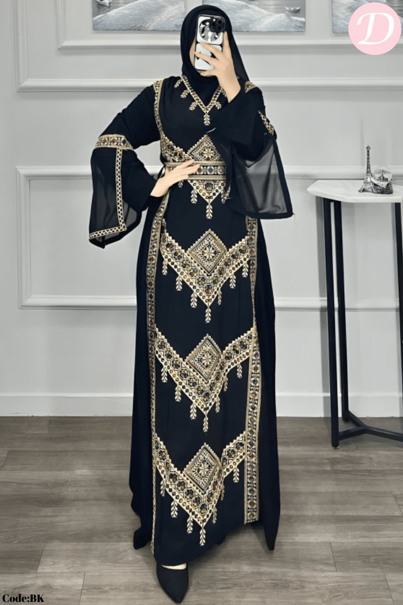 Tasbih Abaya - crepe