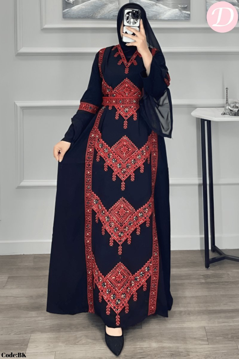 Tasbih Abaya - crepe