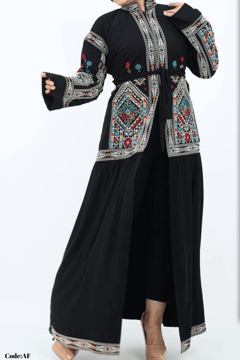 Asma Abaya - Crepe