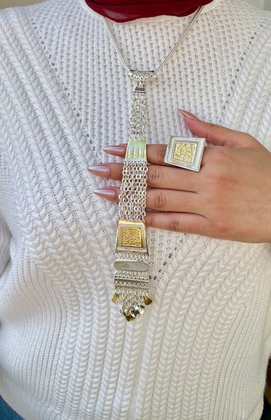 New Arabian Set - Silver Plated And Gold  Plated