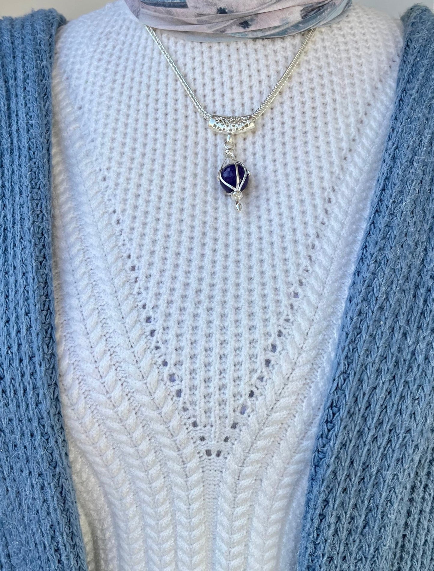 "Zumurd" Necklace - Silver Plated