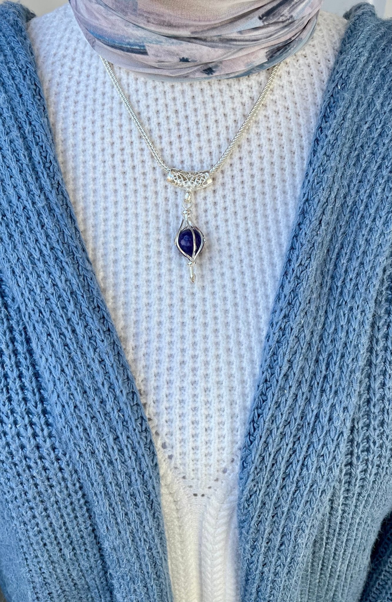 "Zumurd" Necklace - Silver Plated