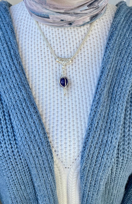 "Zumurd" Necklace - Silver Plated