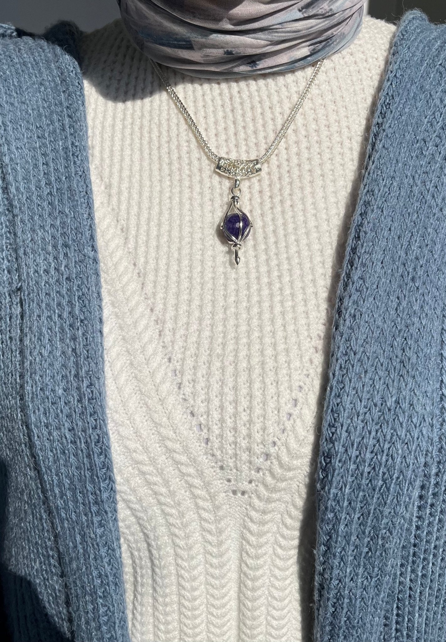 "Zumurd" Necklace - Silver Plated